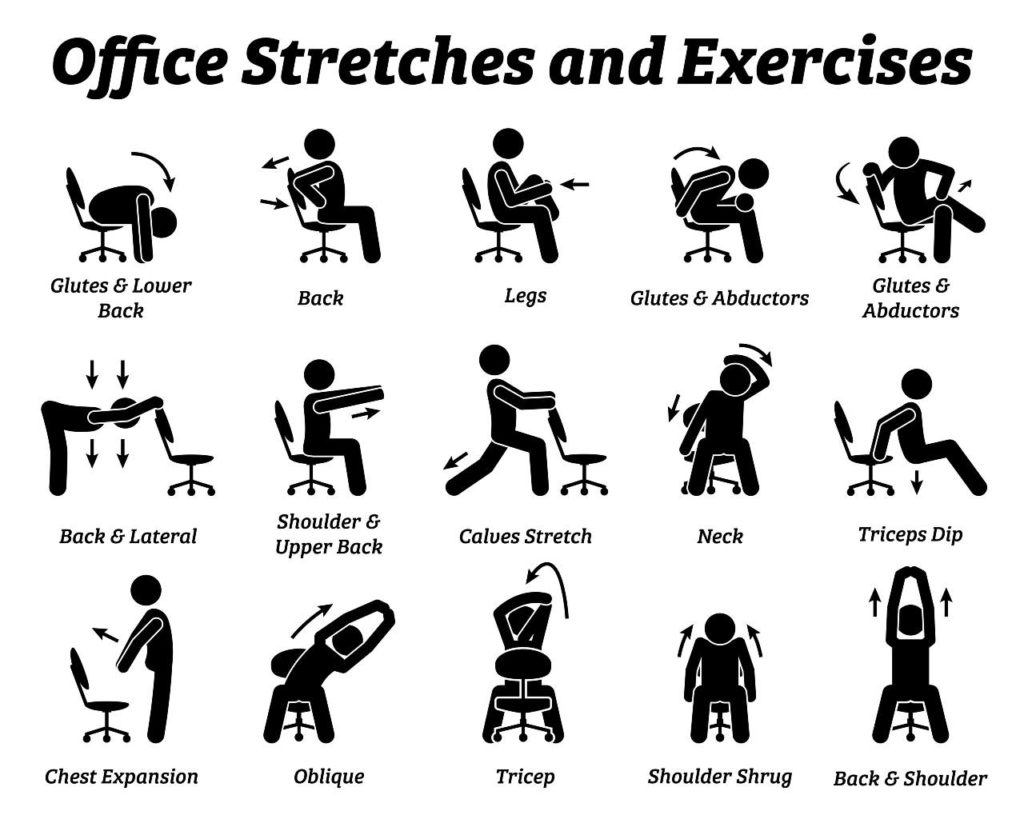 posture streches you can do in your office